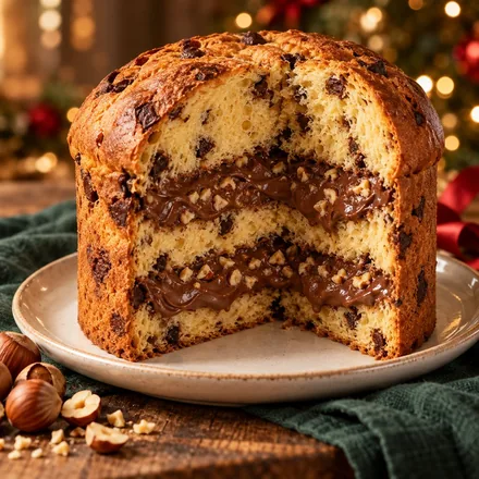 Relleno de crema de avellanas